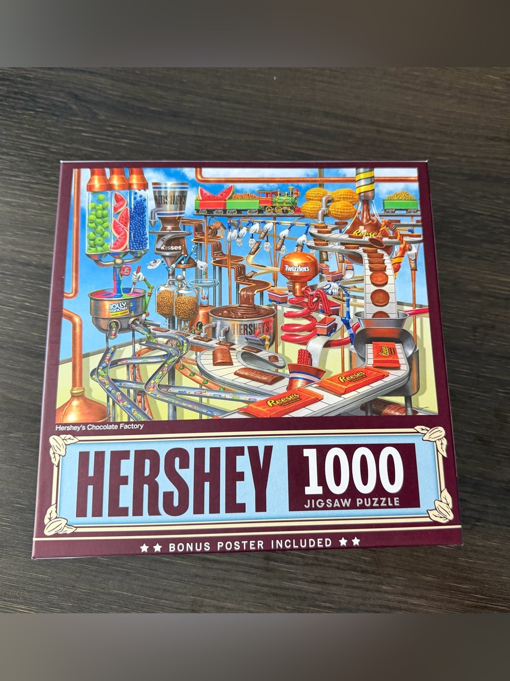 Hershey 1000-Piece Chocolate Factory Jigsaw Puzzle - Multicolor